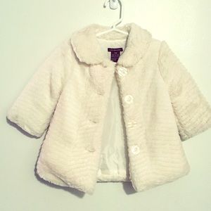 Calvin Klein🖤faux fur🖤 toddler’s jacket